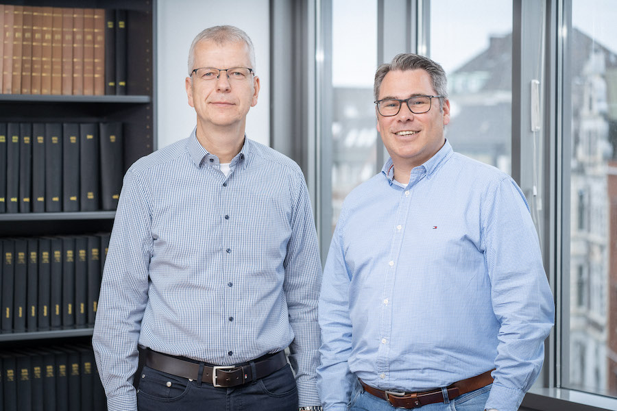 Steuerberater Klaus Frondt und Stefan Renzelmann